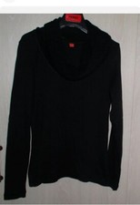  Rollkragen –Shirt  S Oliver Damen Gr. 38/M schwarz 