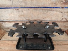 stempelhalter Stempelträger Antik Retro Schwarz Metall 30er Bis 50er Jahre  Groß