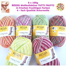 6 x 100g REGIA Wollpaket Tutti