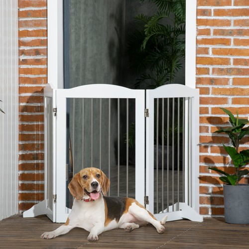 Pawhut hunde absperrgitter - pawhut,