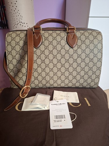 Gucci boston canvas - gucci,