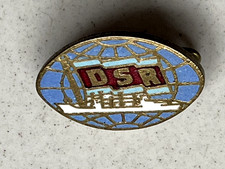 DDR Abzeichen DSR Ehrennadel Deutsche Seereederei Rostock Werft Hafen
