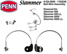 Penn - Ersatzteil # 024 5600 Bail Wire Assembly / Bügel Slammer 560/560LL