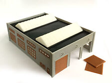 Outland Models Modelleisenbahn Miniatur 3-st?ndig Lokschuppen Spur N 1:160