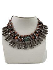 silber collier antike