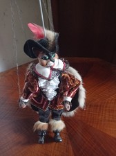 schöne Marionette "Der gestiefelte Kater", aus Prag