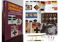 Buch (mit Fahne Uniform DDR NVA 3.Reich WWII Symbole ) German book , military