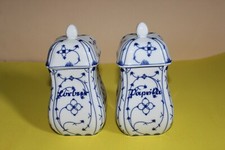 Porzellan Dosen Lorbeer und