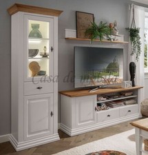Wohnwand 3teilig country - 3teilig,