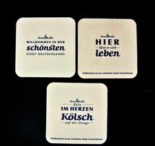 3ér set sion kölsch brauerei - set,