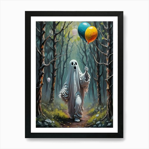 Geist wald kunstdruck - im,