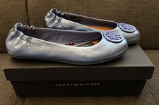 Hilfiger ballerinas metallic - hilfiger,