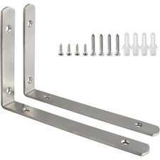 Regalwinkel Edelstahl, 200mm