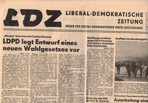 Ddr zeitung ldz - zeitung, halle