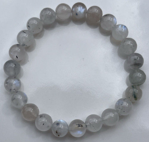 Transparent mondstein armband - transparent,