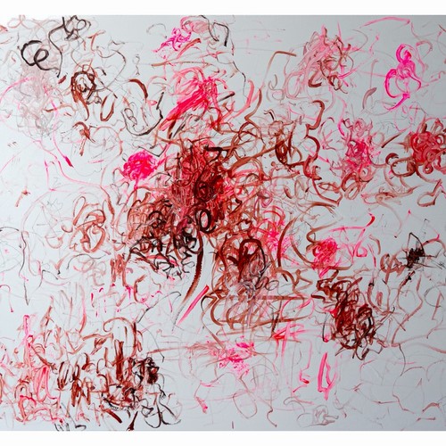 Xxl modernes acrylbild 120 - 120, x