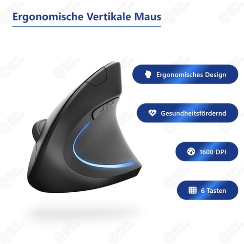 Ergonomische vertikale maus - ergonomische,
