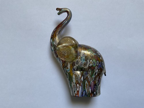 Glasfigur elefant kunstglas - glasfigur,