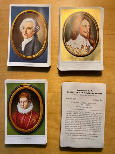 Zigarettenbilder konvolut 178 - zigarettenbilder,