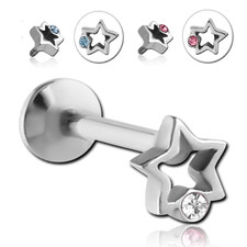 Piercing TRAGUS Labretstecker