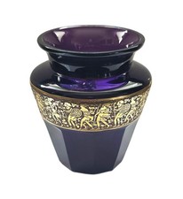 Moser Karlsbad Vase, Amethyst
