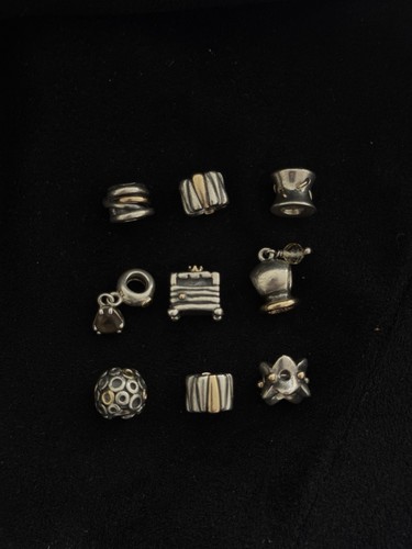 Vintage pandora ale - 9x, charms