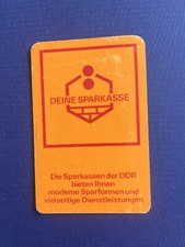 DDR Taschenkalender  1973 Deine Sparkasse