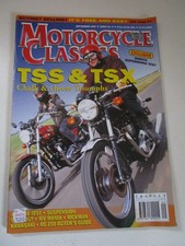 AJS Model 14 CSR, Bimota Supermono Corsa, Triumph TSX (TSS), Rickman Kawasaki 