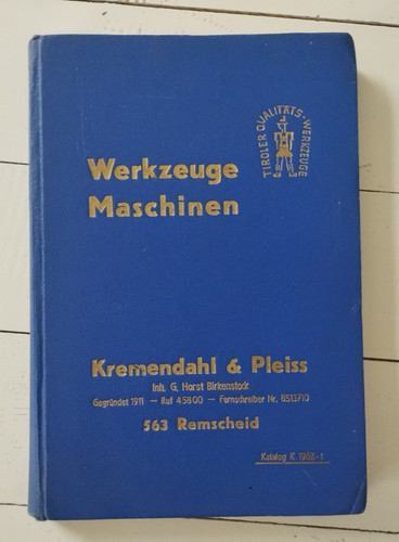 Werkzeuge maschinen katalog - werkzeuge,