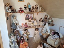 Puppensammlung verschieden - -,
