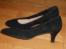  5th Avenue Deichmann Pumps Rauleder Veloursleder Schwarz Gr. 38