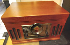 #207A -Karcher Amadeus Vintage Kompaktanlage Plattenspieler, Kassette, Radio