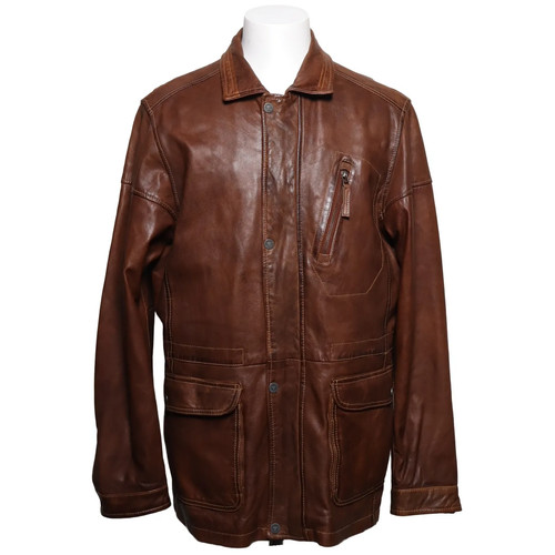 Trapper lederjacke herren - trapper,, lederjacke,