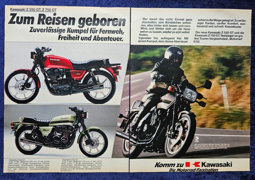 Kawasaki 550 z 750 gt - 550,