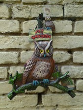 Gartenschlauchhalter Eule –