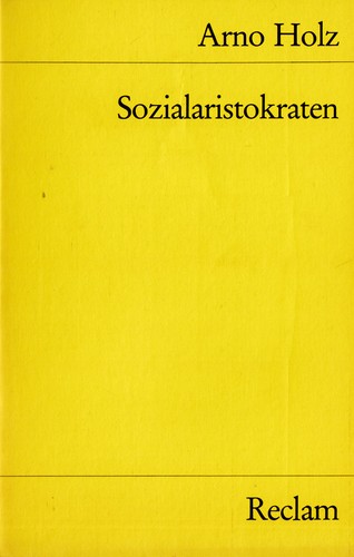 Reclam 09982 arno holz - 09982,