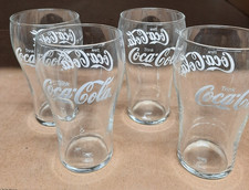 Coca Cola 4 Gläser 0,2 l Gastro Premixbecher Trink Coca Cola Motiv 1