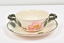 Villeroy & Boch Wild Rose - Suppentasse - Untertasse - Guter Zustand