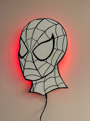 Led wandlampe handgemacht - –,
