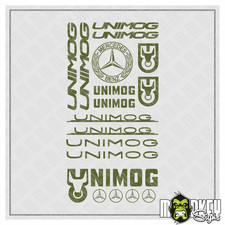 Unimog Aufkleber Set 18tlg