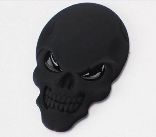Metall skull logo sticker - metall,