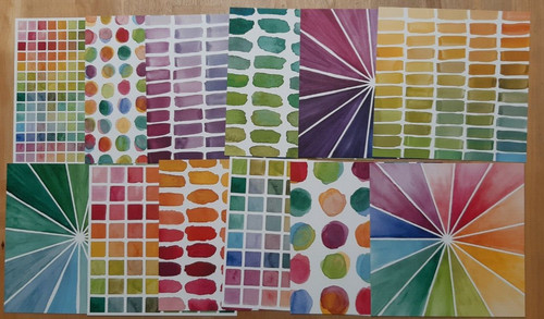 Stampin blätter - stampin,
