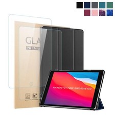 Tablet Schutzhülle für iPad 9./8./7.Gen 10.2" Klapp Flip Hülle Cover Case Glas