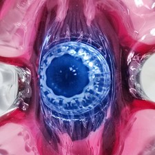 Grosse 2,2 kg Rippen Vase