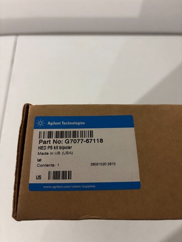 Agilent gcms bipolar - agilent,