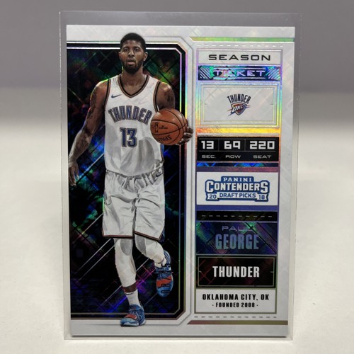 Paul george 2018 panini - paul,