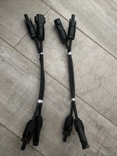 2 Paare: Adapterkabel Photovoltaik MC4/ Sunclix (Phoenix Contact), Kabel 6mm2