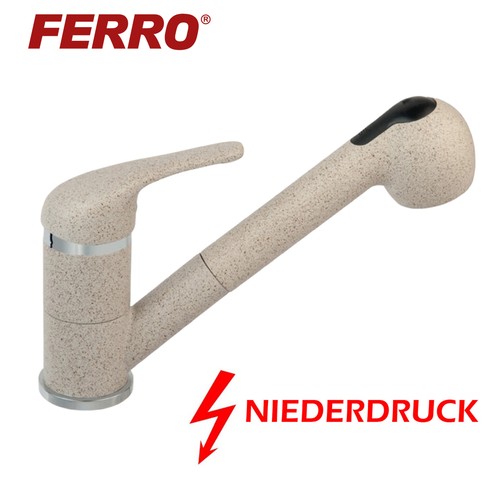 Sand beige spültischarmatur - beige,
