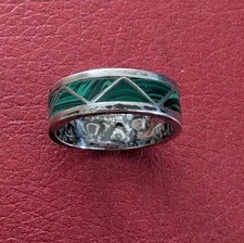 Ring Chip Inlay Türkis