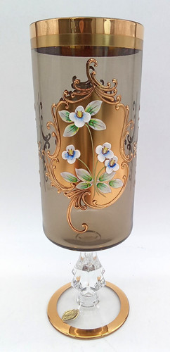 Bohemia prunkvase becher - /,